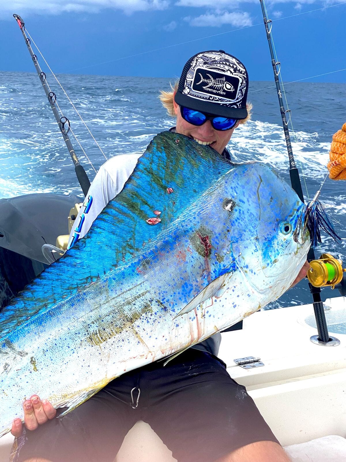 Saltwater Fishing Lure Mahi Tuna Wahoo Dorado Billfish Offshore Trolling  Skirt