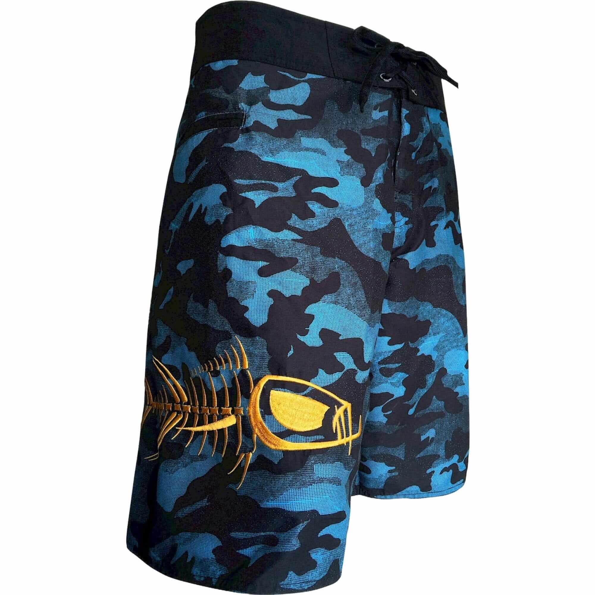 Tormenter Men's 5-Pocket Waterman Fishing Board Shorts (42, Mahi