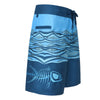 Kalakua Blue Waterman 5 Pocket Board Shorts - Blue