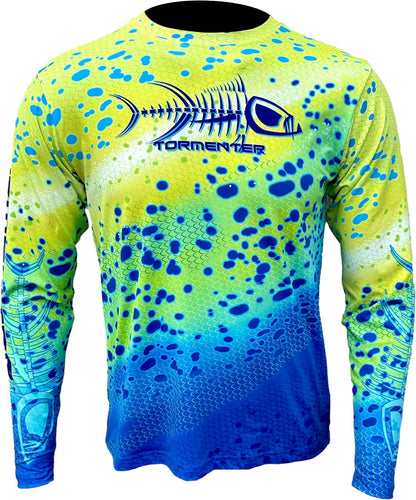 Youth Live Series Mahi SPF Shirt Youth Apparel Tormenter Ocean XS 