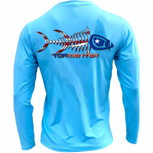 Generic Fishing Performance Shirt Shoreline Blue Water Men's Long Sleeve  Fishing Shirts @ Best Price Online