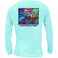 Women's Performance Shirt- Turtle Tormenter Ocean Seafoam S 