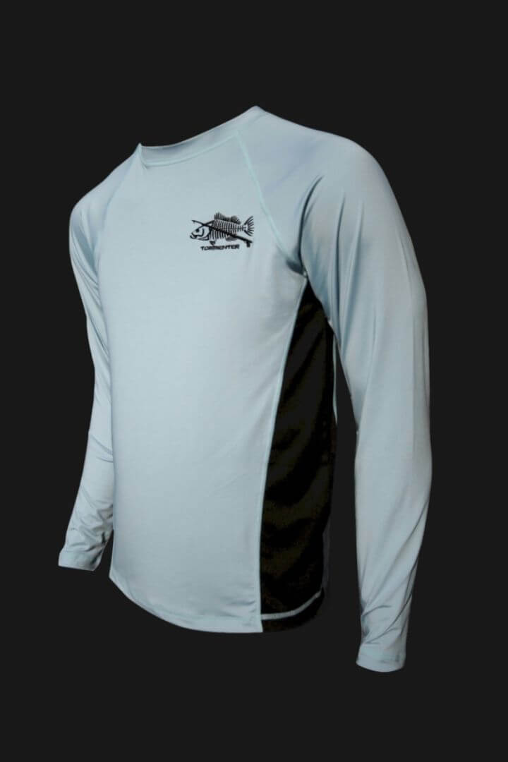 Grouper Light Blue SPF 50 Fishing Shirt