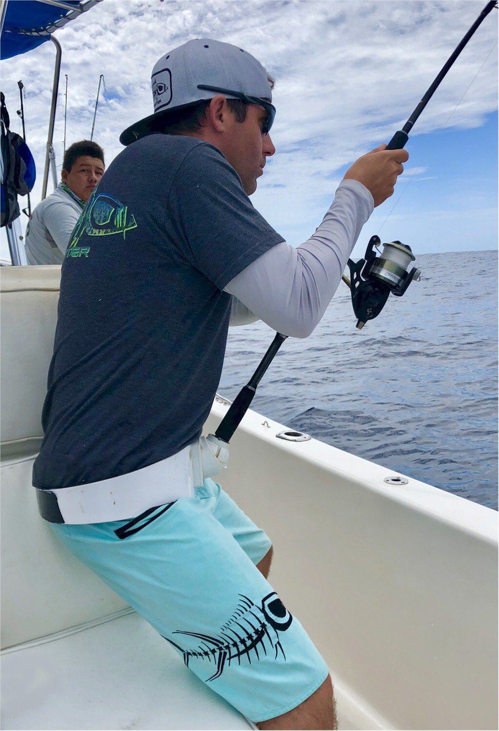 Sale Blue Shirt Marlin Fishing - TORMENTER SPF | Camo OCEAN